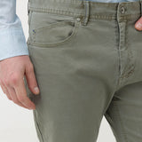Pantalón Algodón Hombre Five Gris Rockford