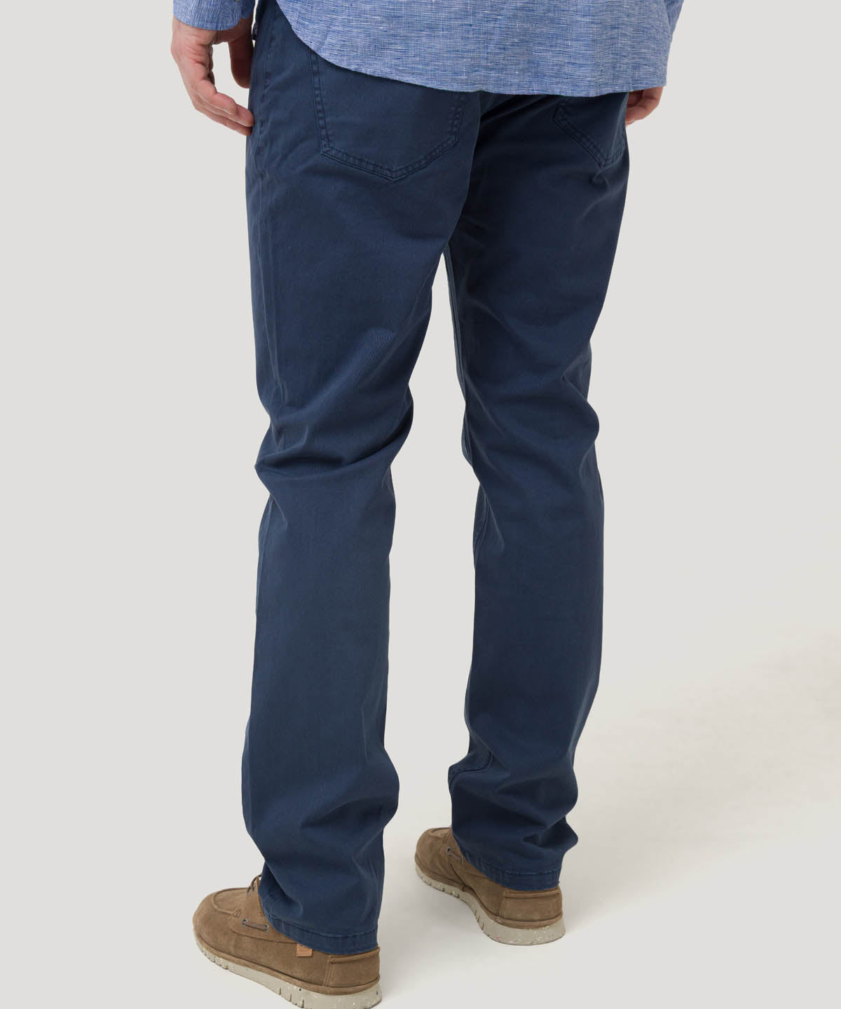 Pantalón Algodón Hombre Five Azul Rockford