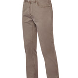 Pantalón Algodón Hombre Five Café Rockford