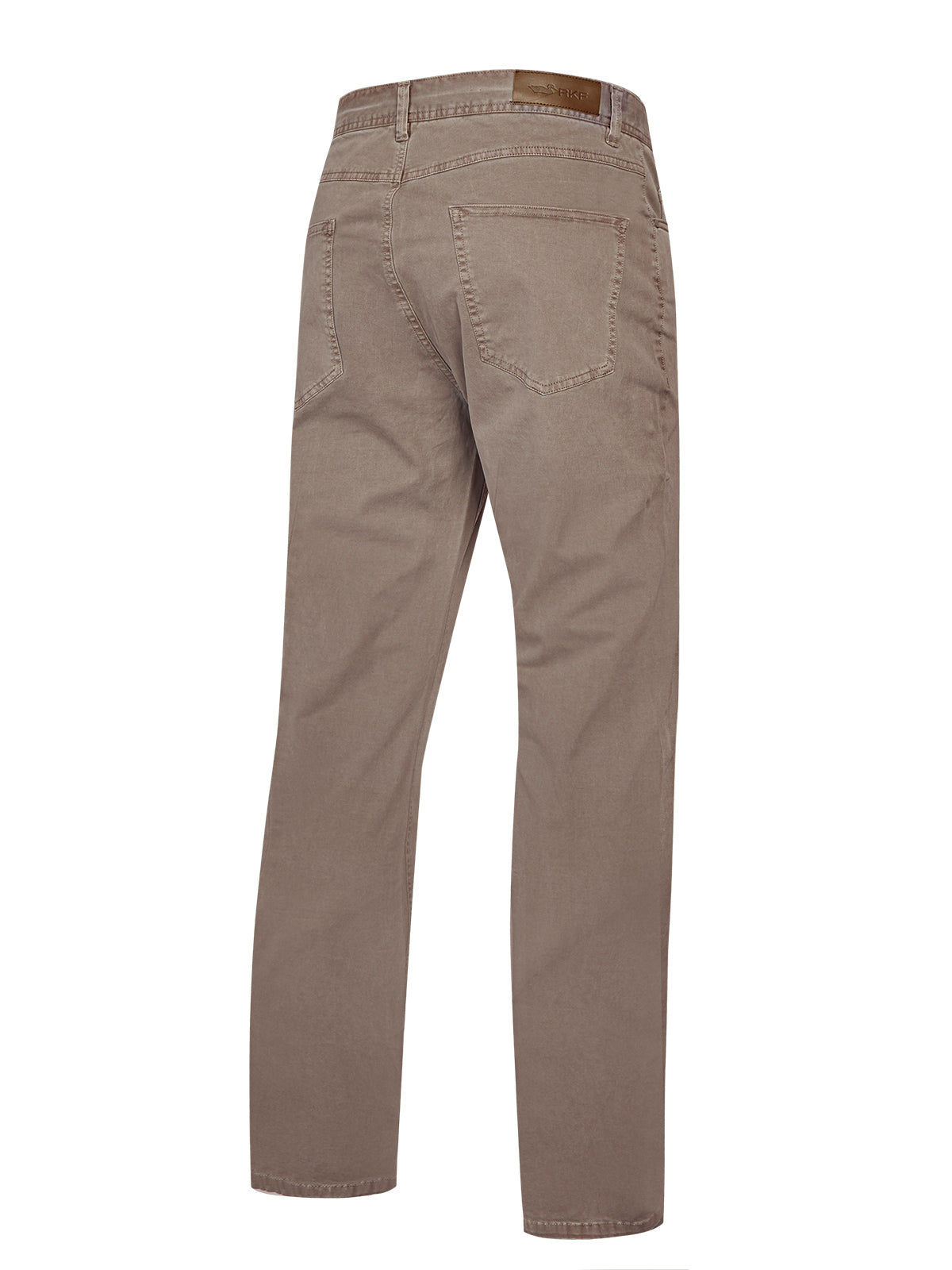 Pantalón Algodón Hombre Five Café Rockford