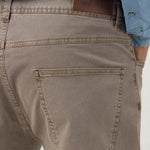 Pantalón Algodón Hombre Five Café Rockford