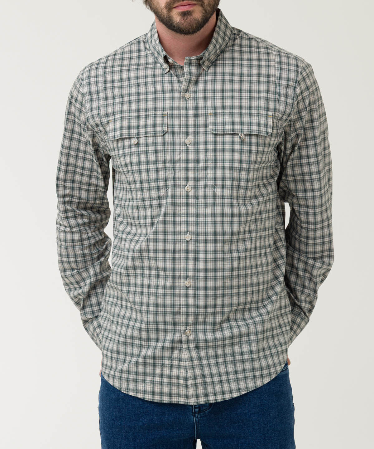 Camisa UPF 50+ Hombre Atacama Verde Rockford