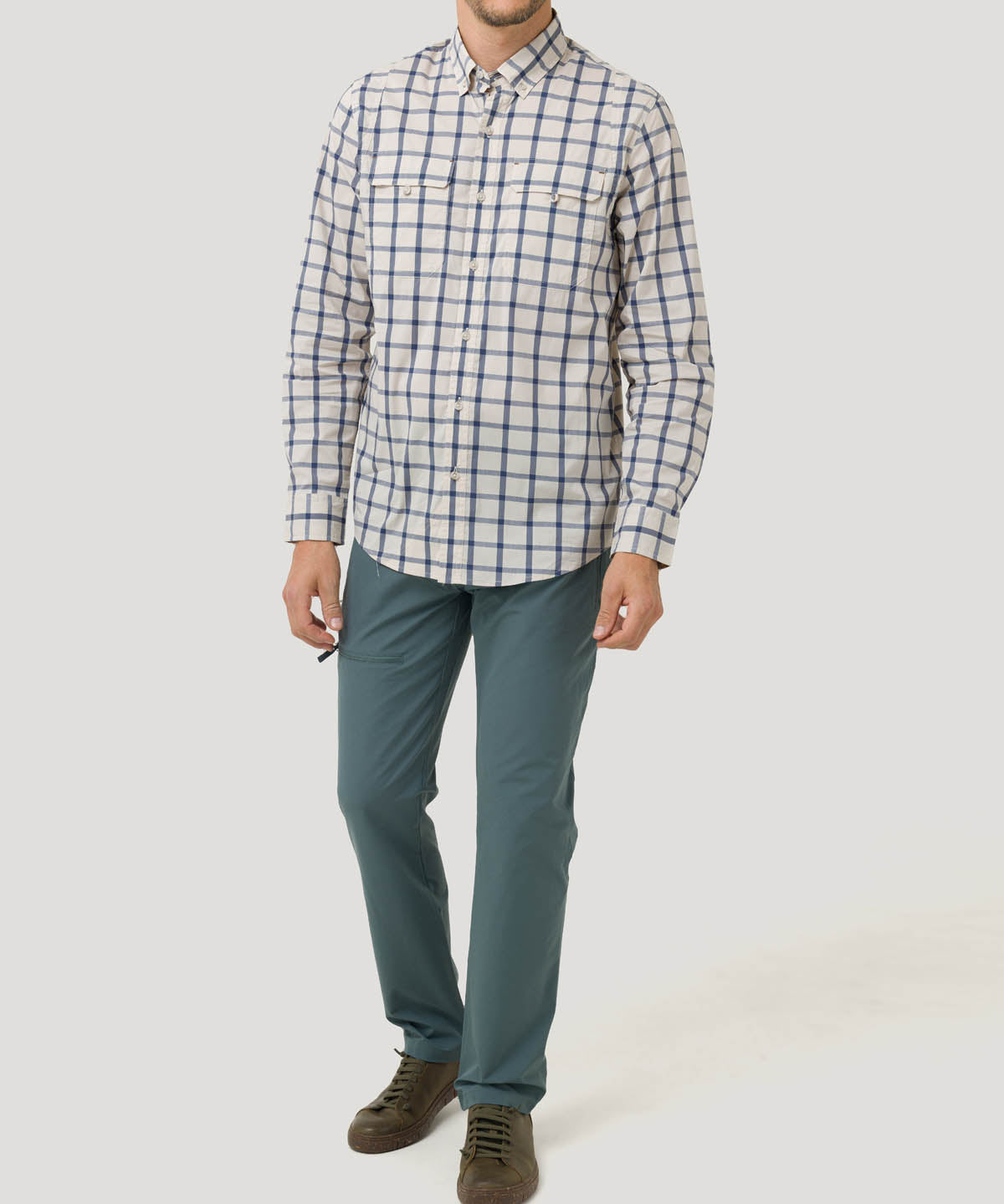 Camisa Upf 50+ Hombre Atacama Beige Rockford