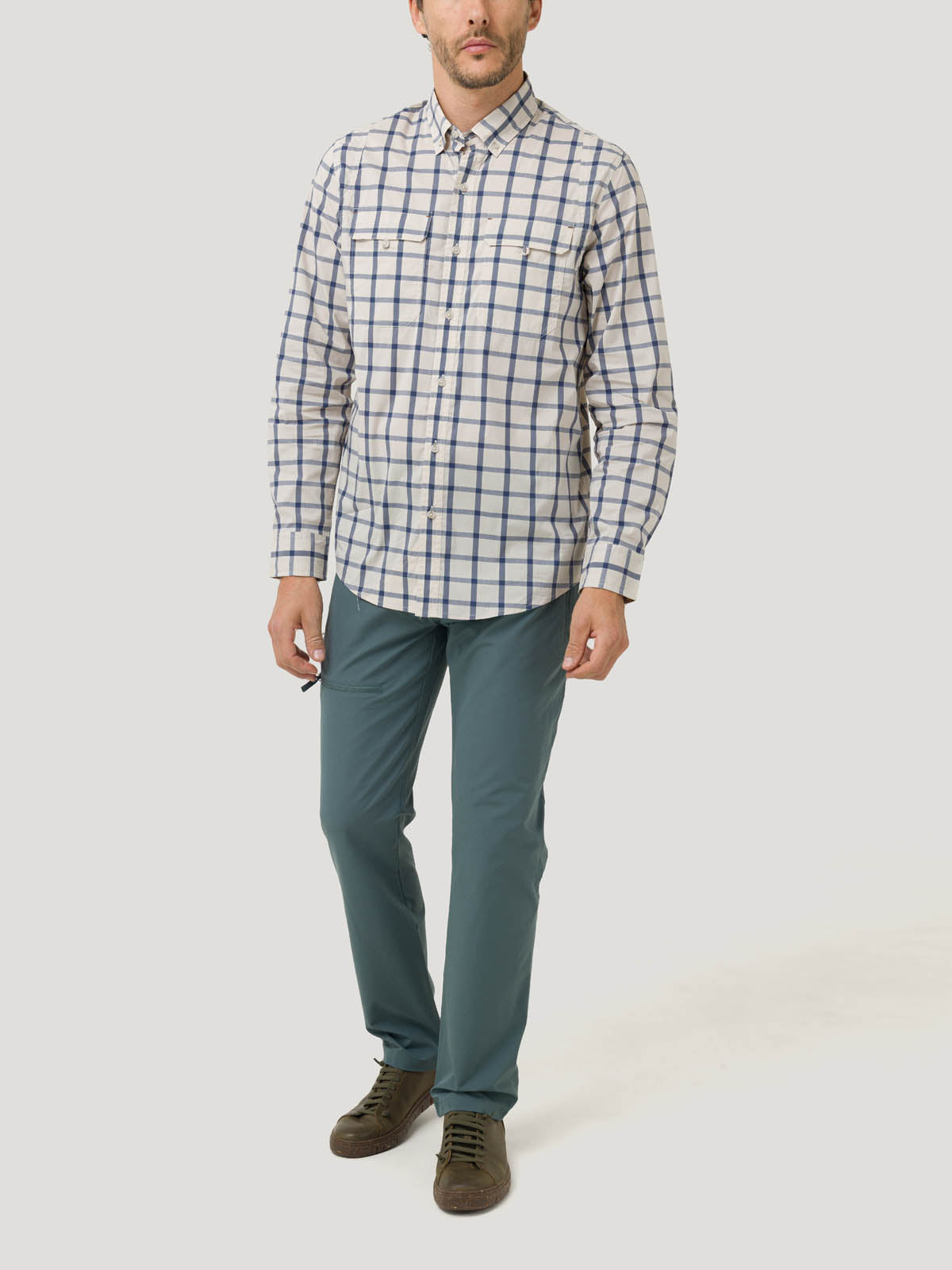 Camisa Upf 50+ Hombre Atacama Beige Rockford