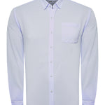 Camisa Algodón Supima® Hombre Jersey Azul Rockford