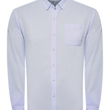 Camisa Algodón Supima® Hombre Jersey Azul Rockford