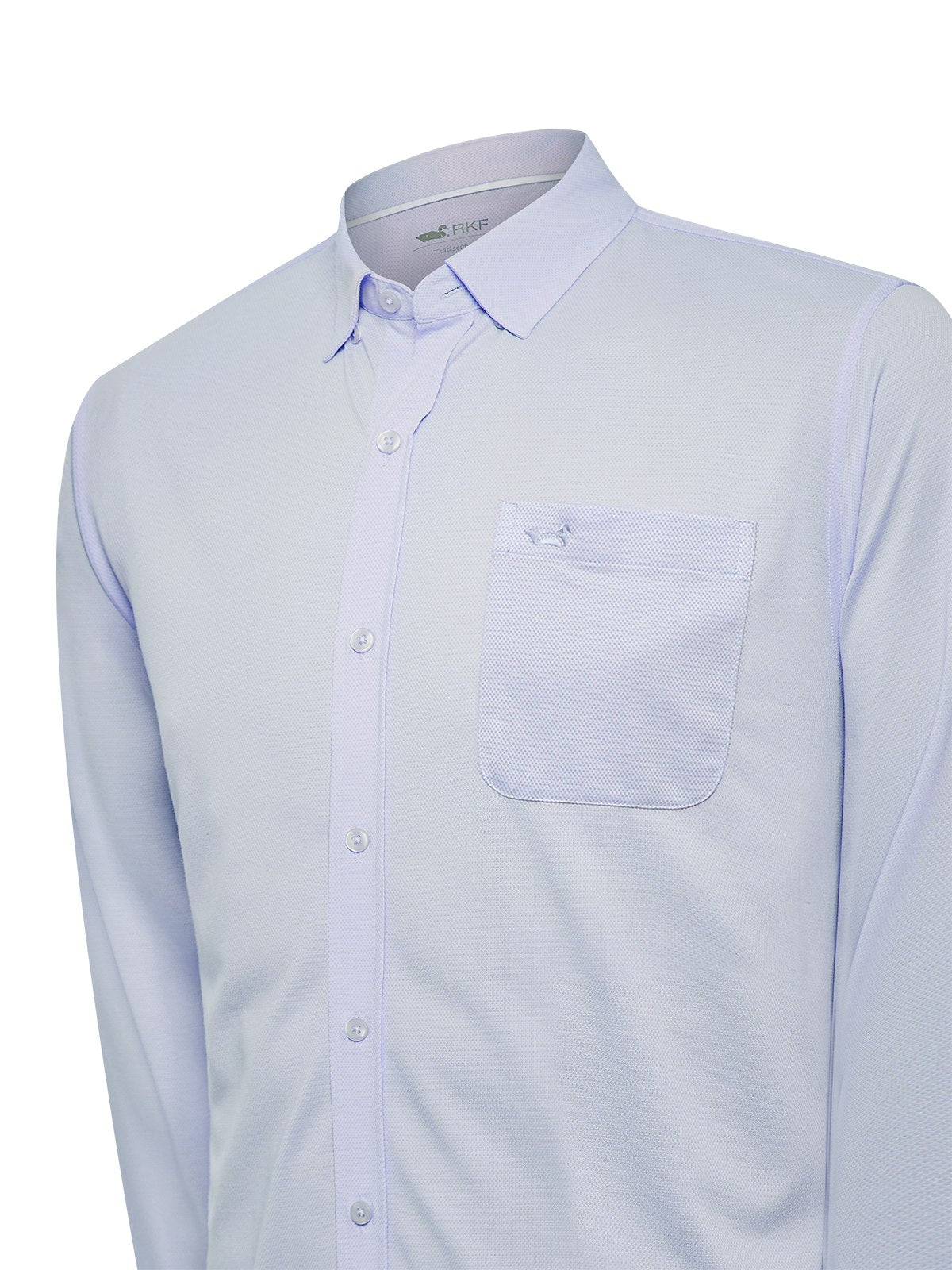 Camisa Algodón Supima® Hombre Jersey Azul Rockford