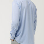 Camisa Algodón Supima® Hombre Jersey Azul Rockford
