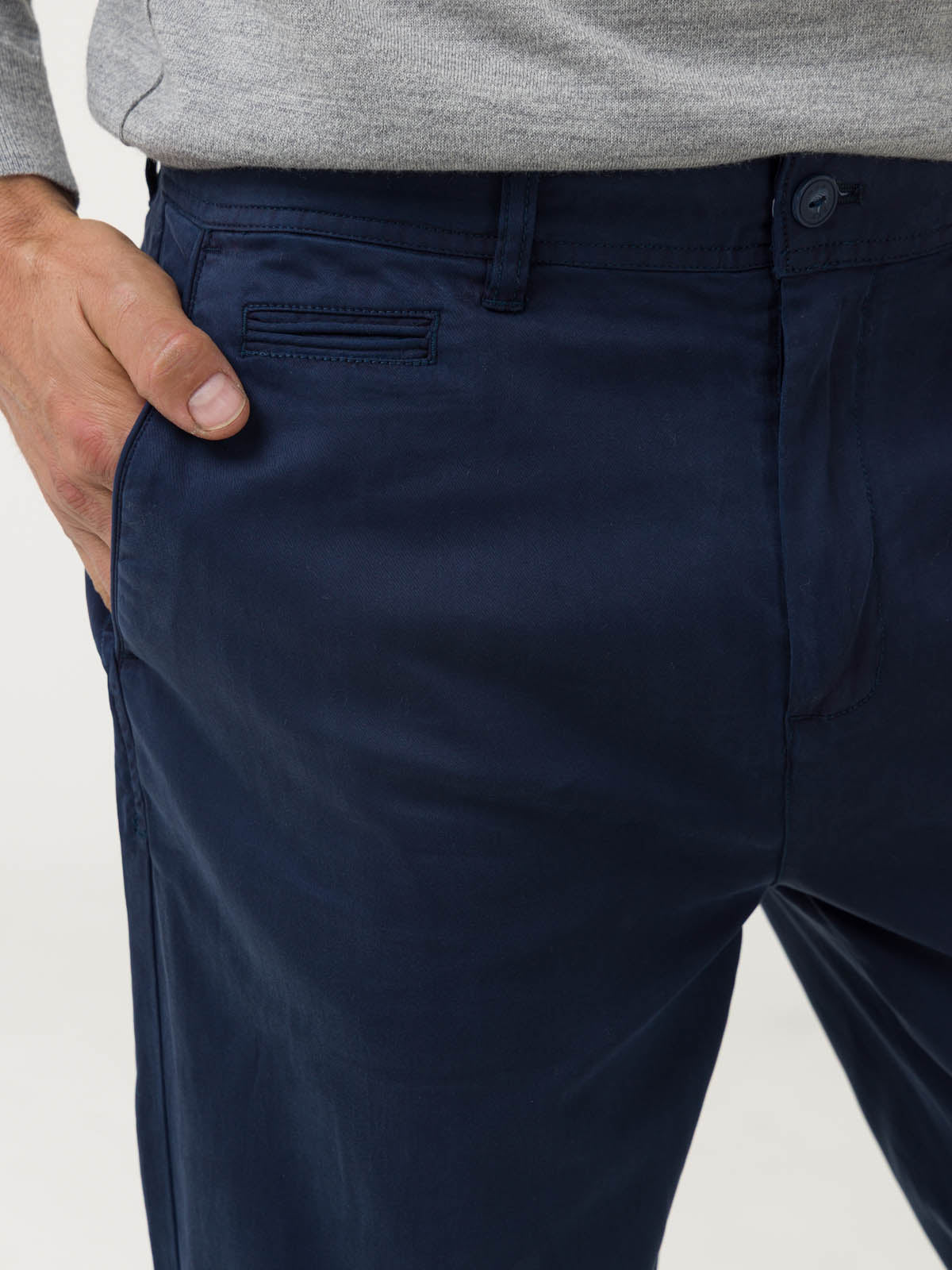 Pantalón Algodón Hombre Napoli Azul Rockford