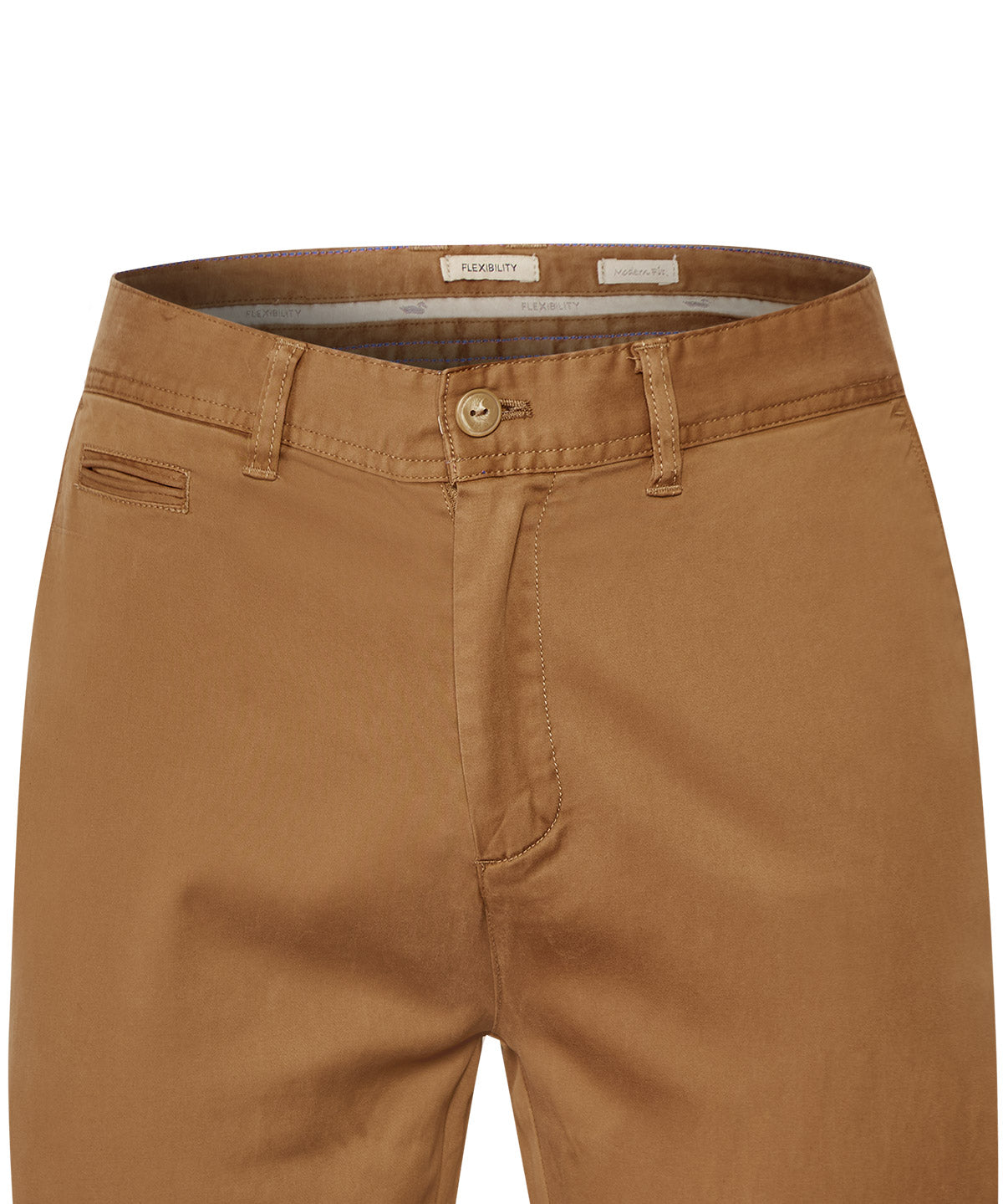 Pantalón Algodón Hombre Napoli Café Rockford