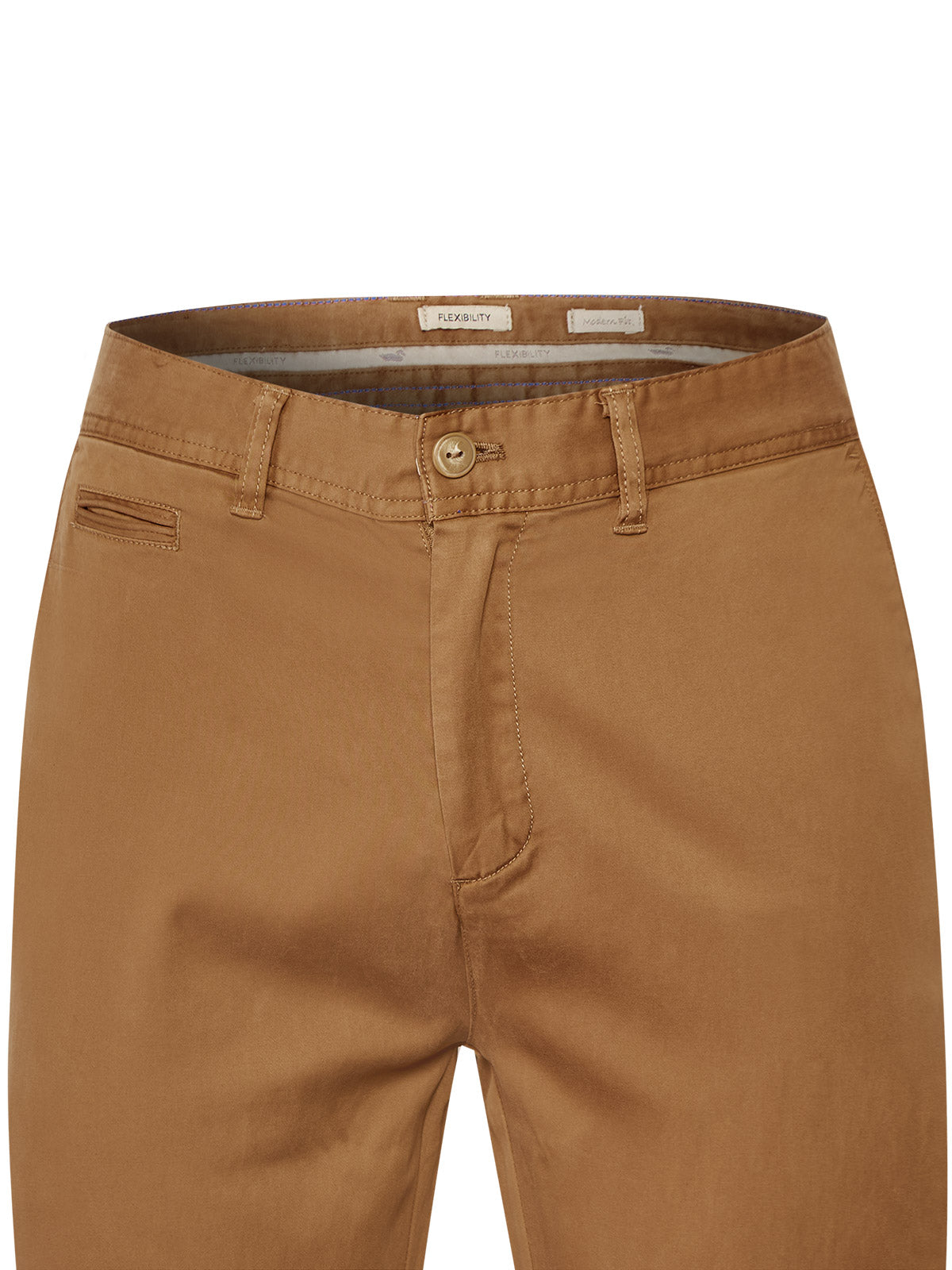 Pantalón Algodón Hombre Napoli Café Rockford