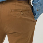 Pantalón Algodón Hombre Napoli Café Rockford
