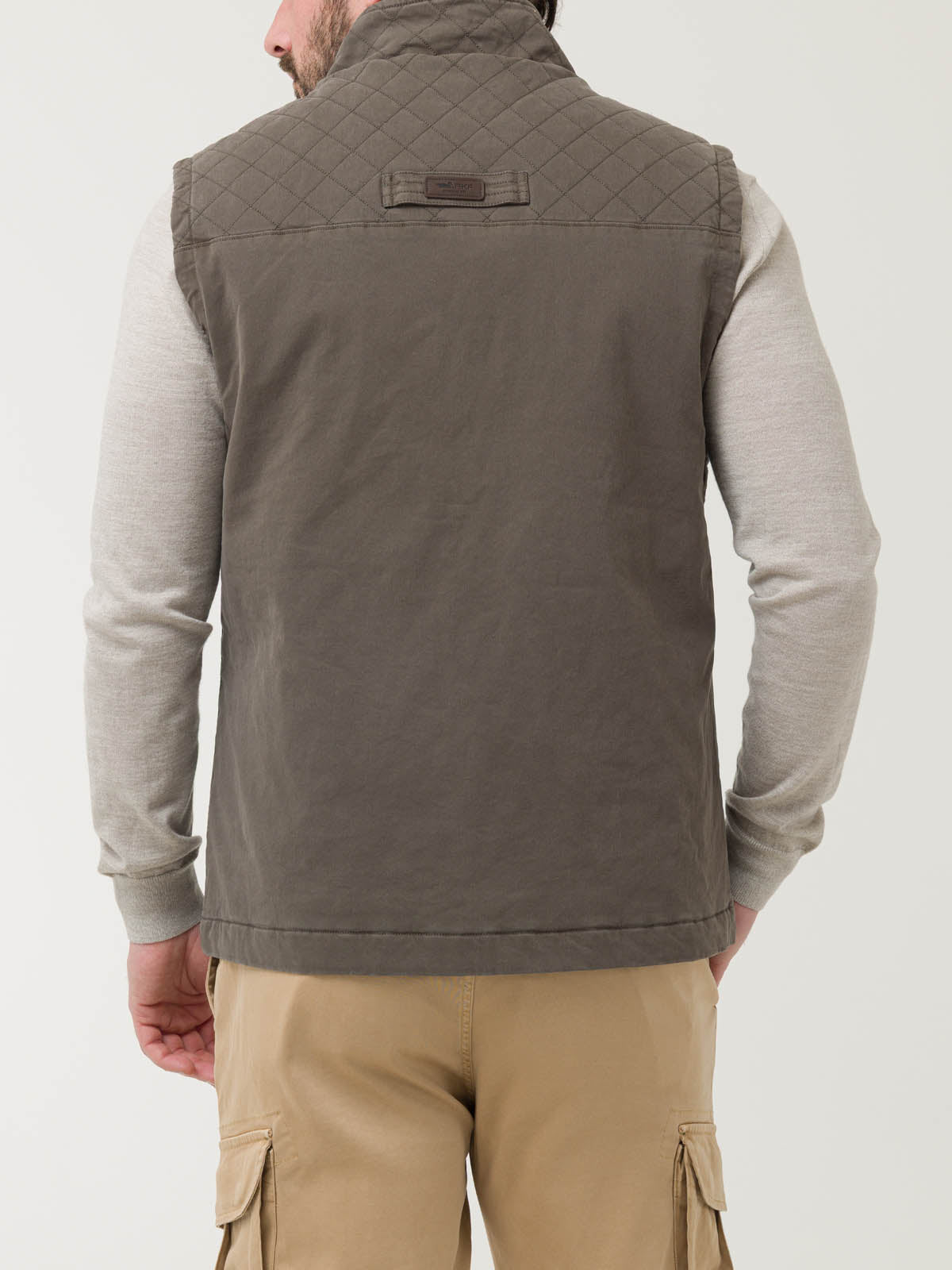 Chaqueta Gabardina Hombre Laurito Verde Rockford