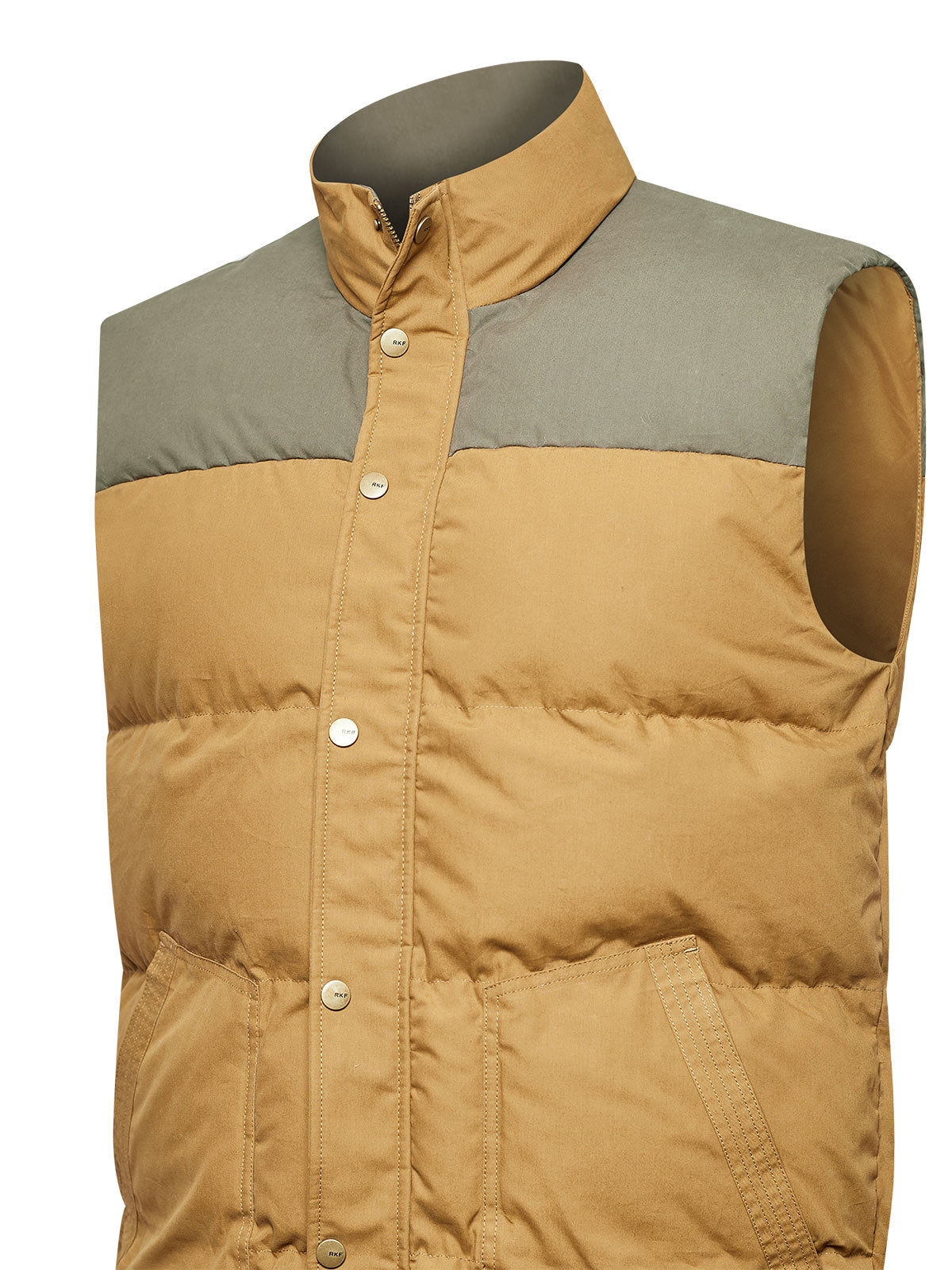 Chaqueta Fibras Recicladas Hombre Positano Café Rockford