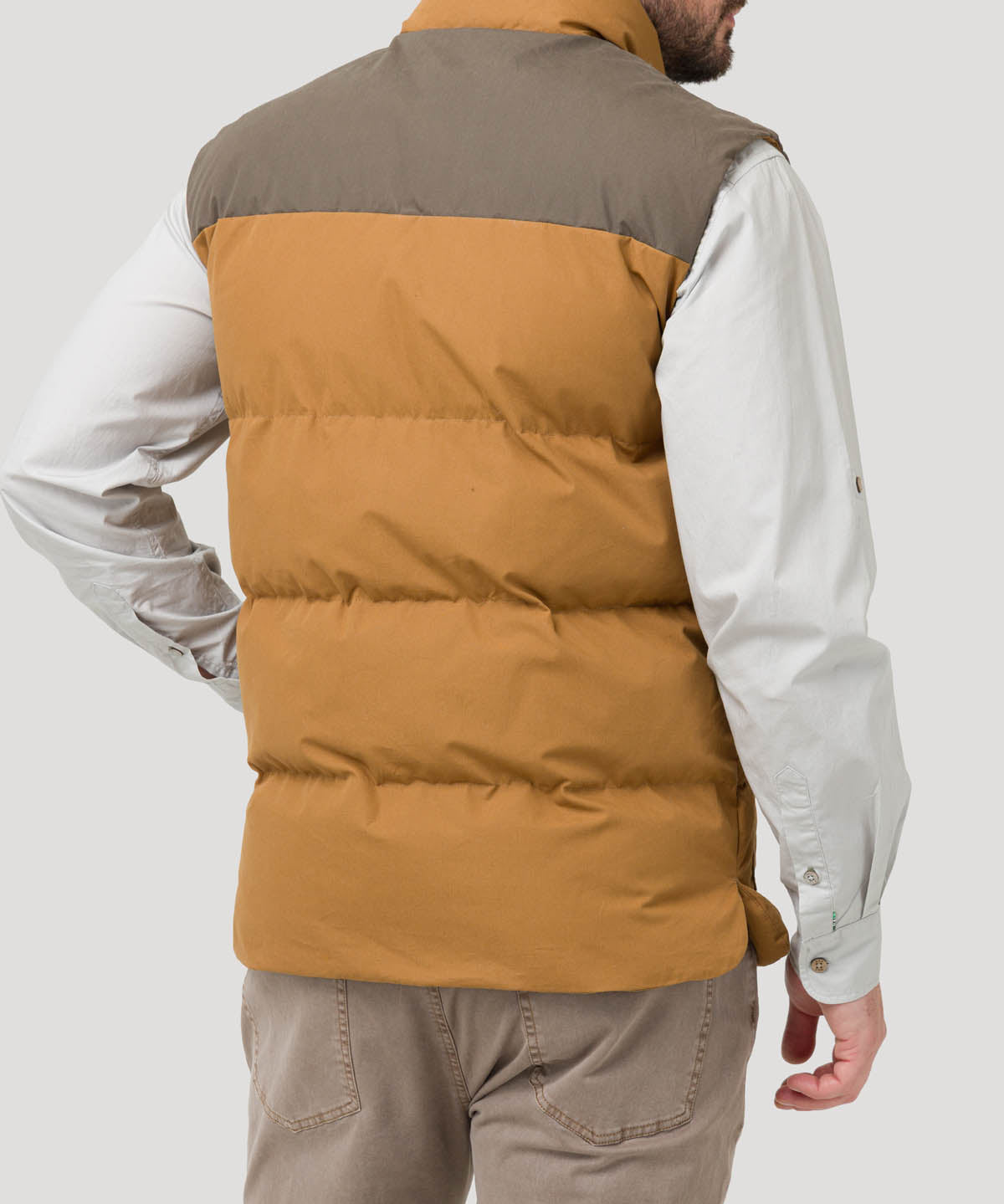 Chaqueta Fibras Recicladas Hombre Positano Café Rockford