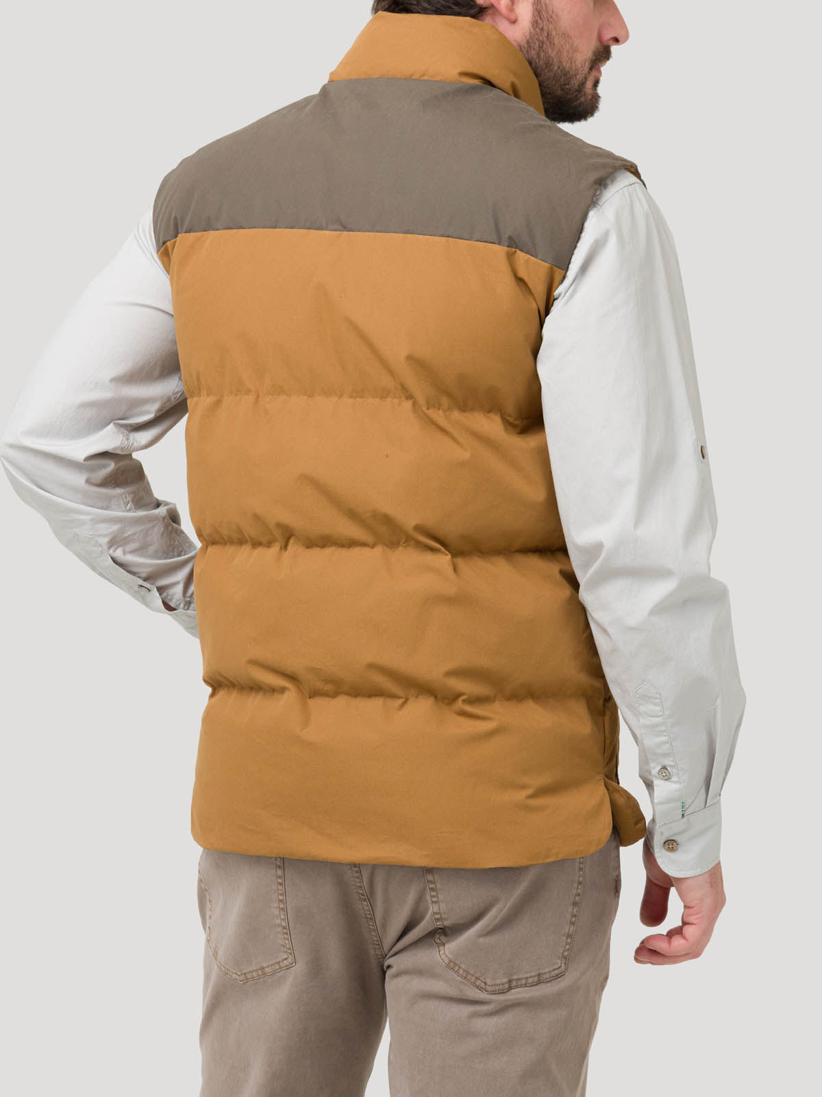 Chaqueta Fibras Recicladas Hombre Positano Café Rockford