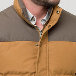 Chaqueta Fibras Recicladas Hombre Positano Café Rockford