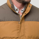 Chaqueta Fibras Recicladas Hombre Positano Café Rockford