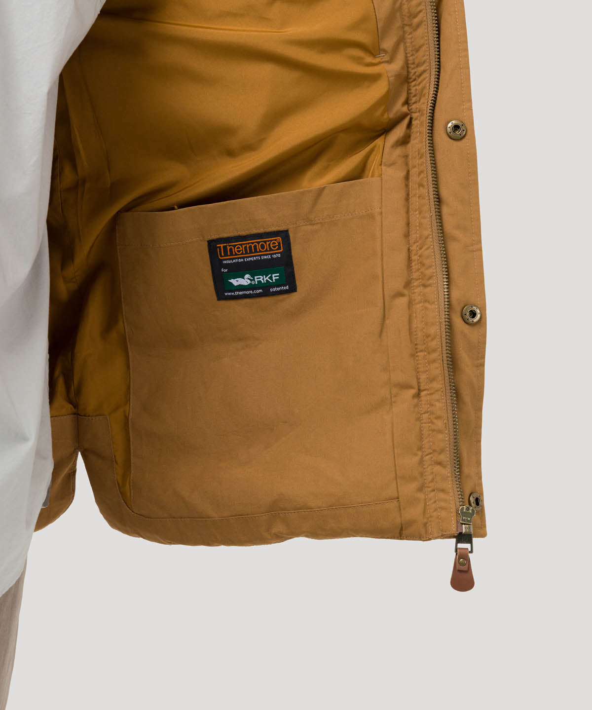 Chaqueta Fibras Recicladas Hombre Positano Café Rockford