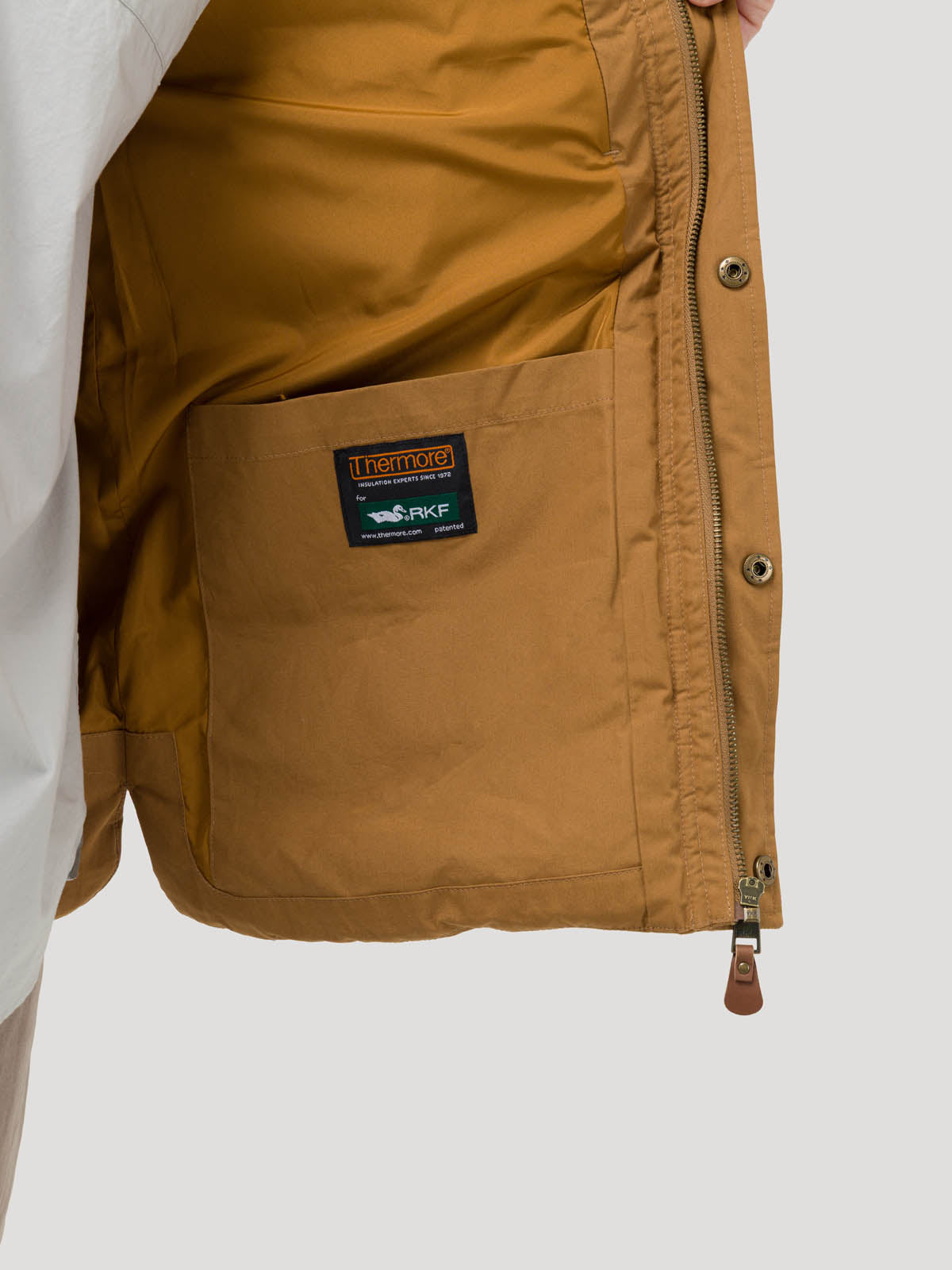 Chaqueta Fibras Recicladas Hombre Positano Café Rockford