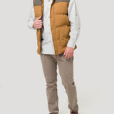 Chaqueta Fibras Recicladas Hombre Positano Café Rockford
