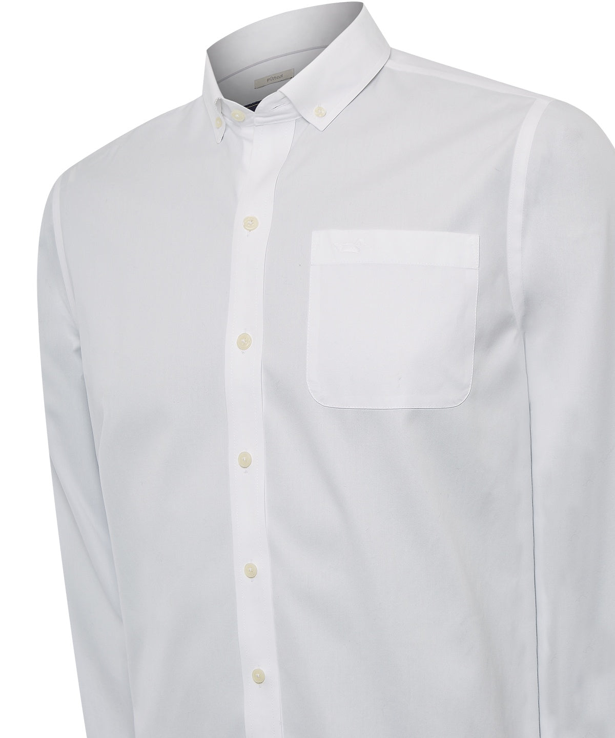 Camisa Algodón Hombre Farifax Blanco Rockford