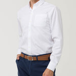 Camisa Algodón Hombre Farifax Blanco Rockford