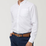 Camisa Algodón Hombre Farifax Blanco Rockford