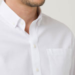 Camisa Algodón Hombre Farifax Blanco Rockford