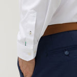 Camisa Algodón Hombre Farifax Blanco Rockford