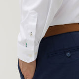 Camisa Algodón Hombre Farifax Blanco Rockford