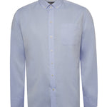Camisa Algodón Hombre Farifax Azul Rockford