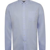 Camisa Algodón Hombre Farifax Azul Rockford