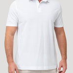 Polera Algodón Orgánico Hombre Padua Blanco Rockford