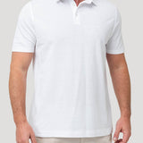 Polera Algodón Orgánico Hombre Padua Blanco Rockford