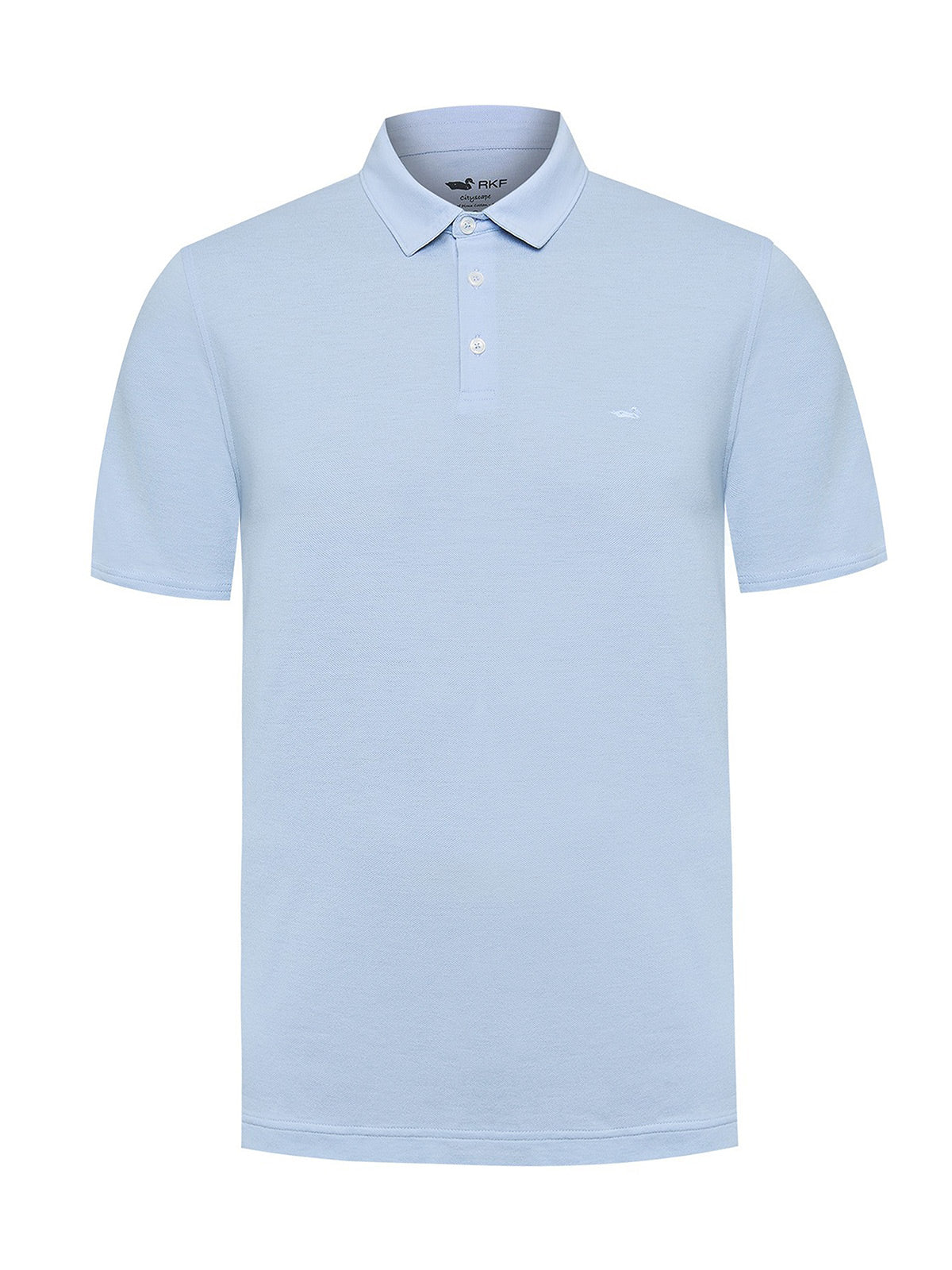 Polera Algodón Orgánico Hombre Padua Celeste Rockford