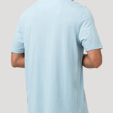 Polera Algodón Orgánico Hombre Padua Celeste Rockford