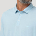 Polera Algodón Orgánico Hombre Padua Celeste Rockford