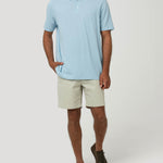 Polera Algodón Orgánico Hombre Padua Celeste Rockford