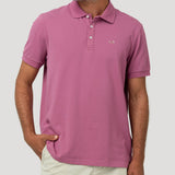 Polera Algodón Hombre Treviso Rosado Rockford