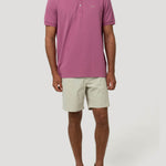 Polera Algodón Hombre Treviso Rosado Rockford