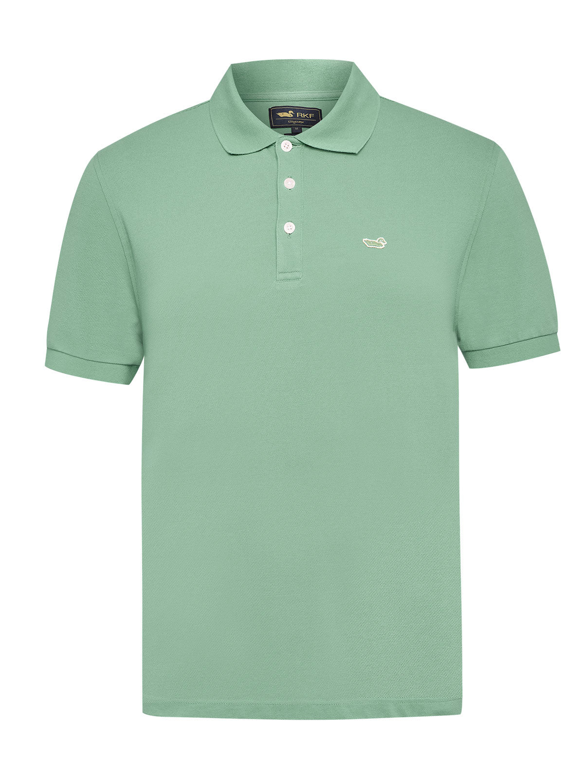 Polera Algodón Hombre Treviso Verde Rockford