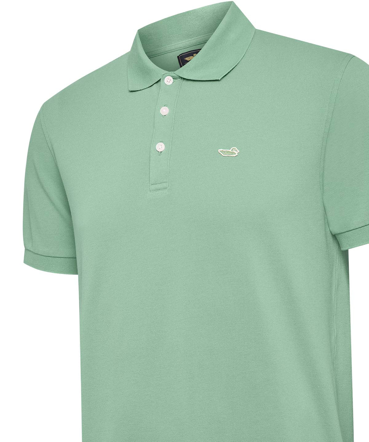 Polera Algodón Hombre Treviso Verde Rockford