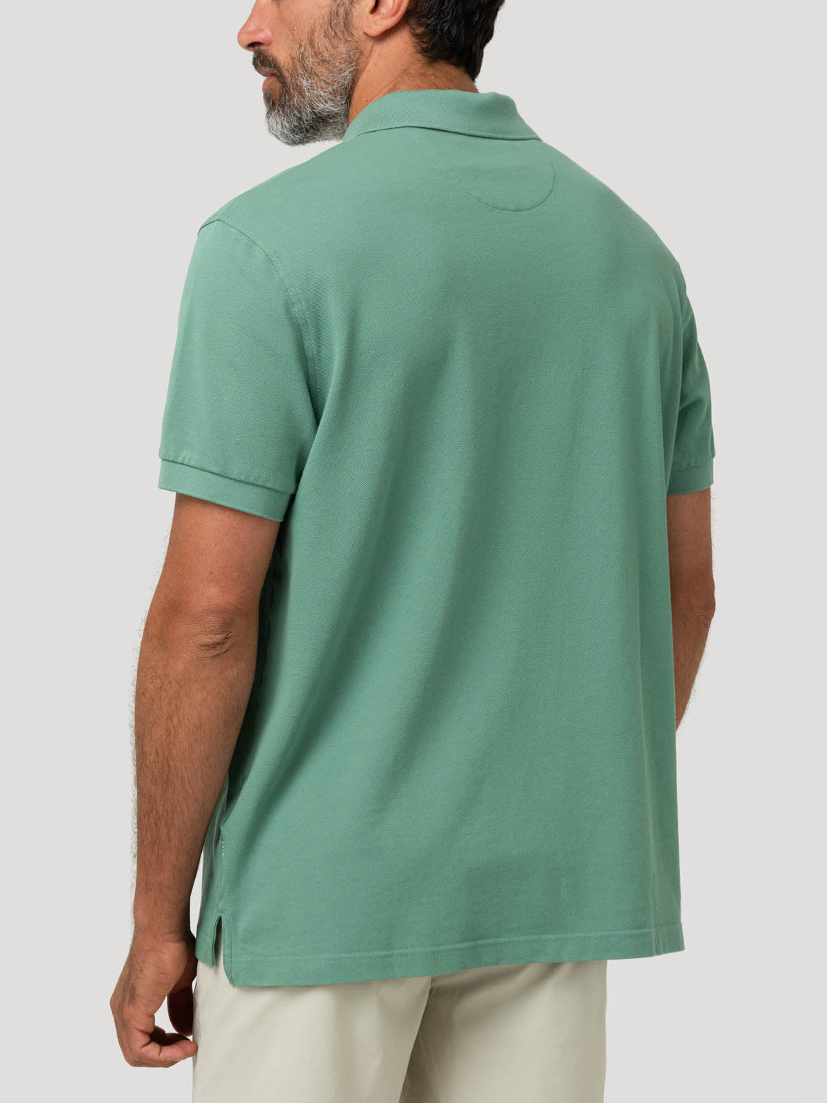 Polera Algodón Hombre Treviso Verde Rockford