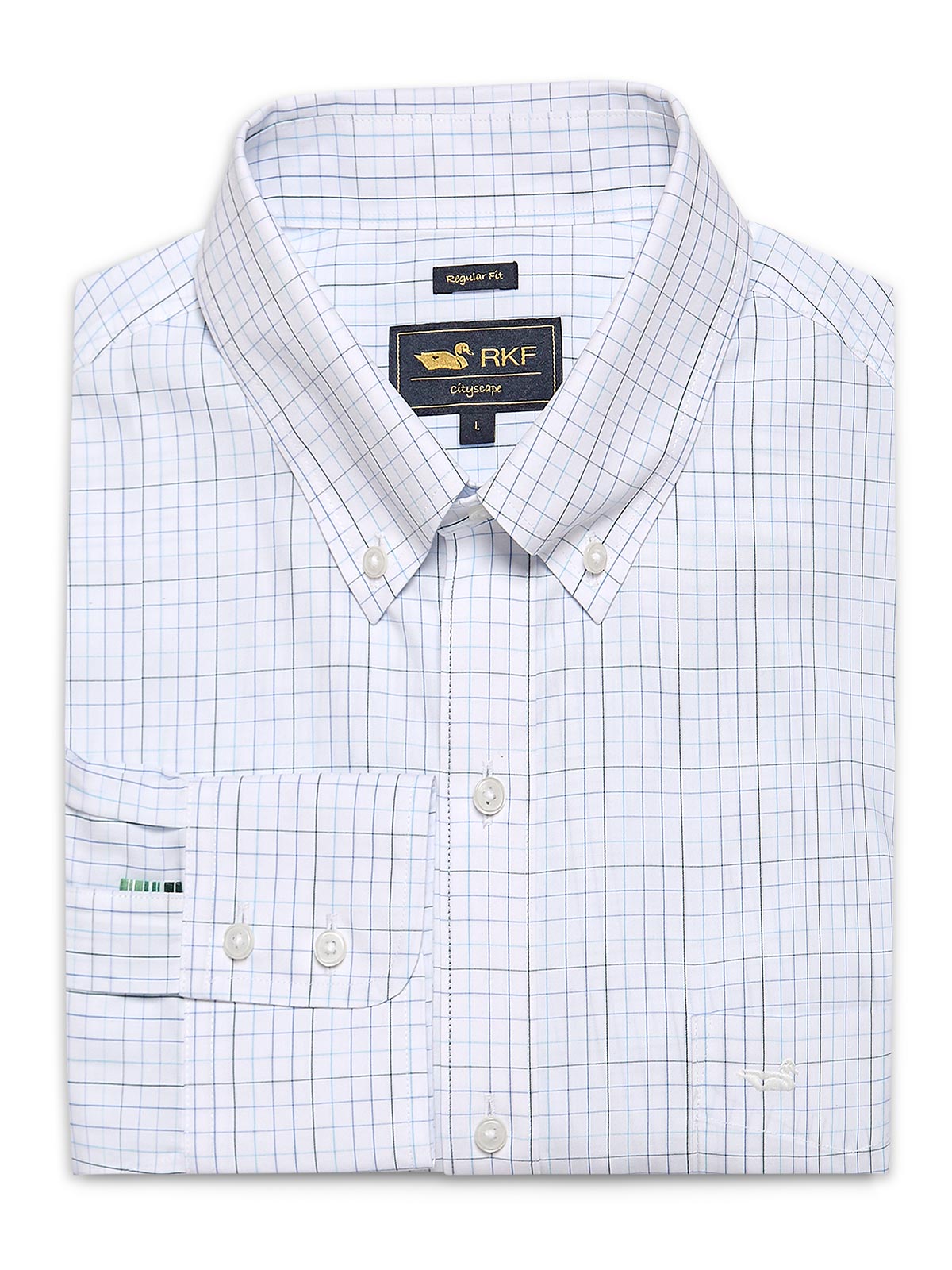 Camisa Libre de Arrugas Algodón Hombre WF PB Rockford