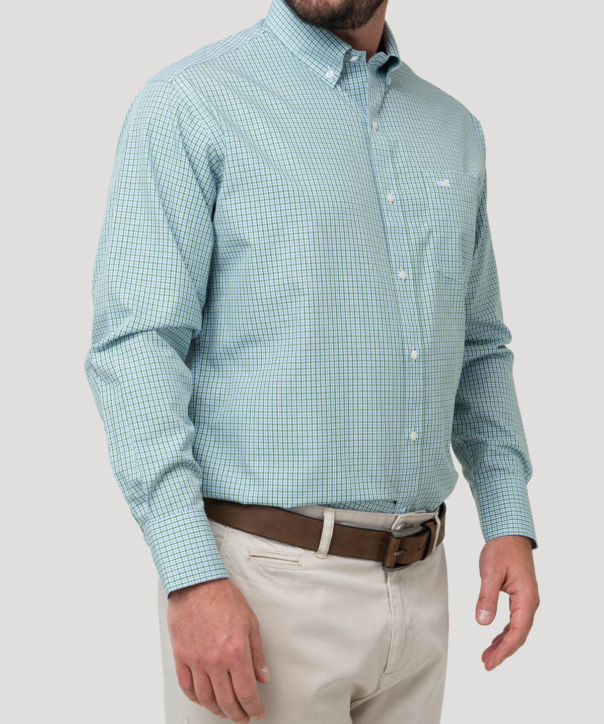 Camisa Libre de Arrugas Algodón Hombre WF PB Rockford