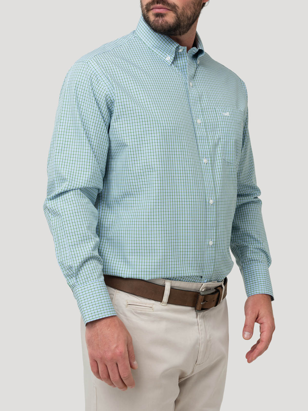 Camisa Libre de Arrugas Algodón Hombre WF PB Rockford