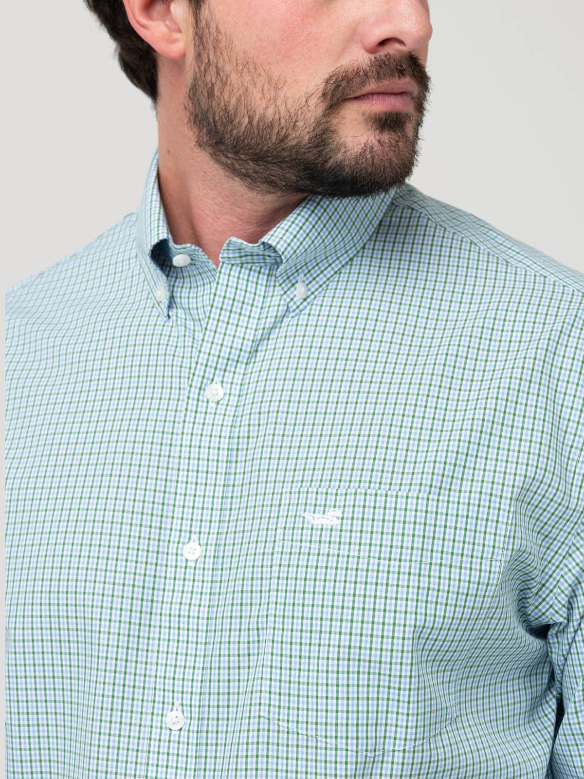 Camisa Libre de Arrugas Algodón Hombre WF PB Rockford