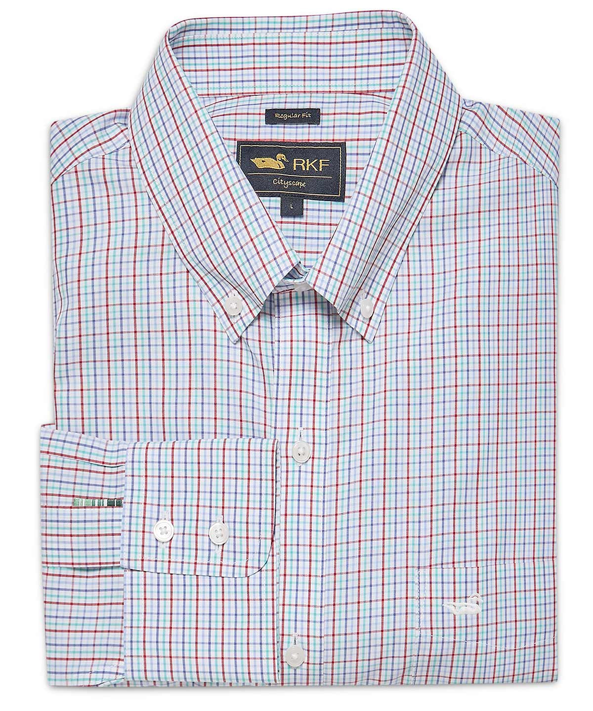 Camisa Libre de Arrugas Algodón Hombre WF PB Rockford