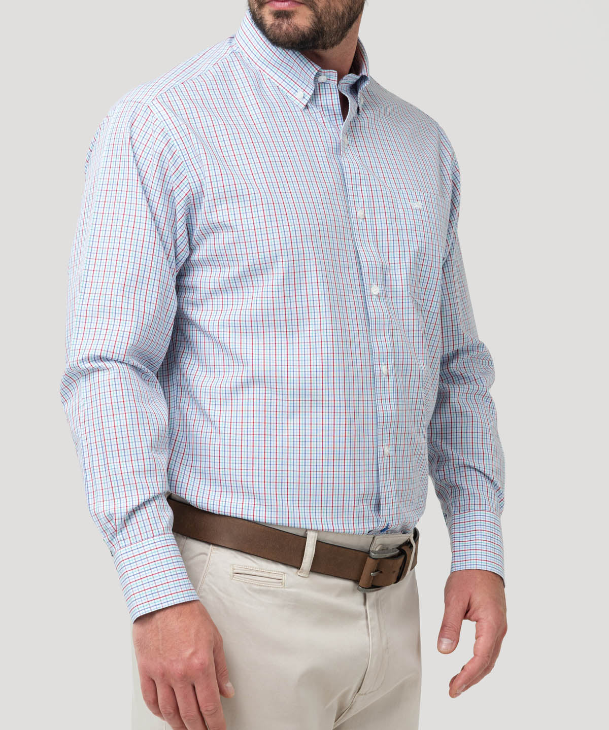 Camisa Libre de Arrugas Algodón Hombre WF PB Rockford